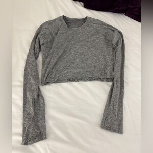 Lululemon Swiftly Tech Cropped Long Sleeve Shirt 2.0